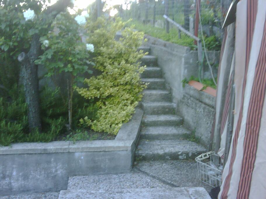 Scaletta per accedere ad altro piano
