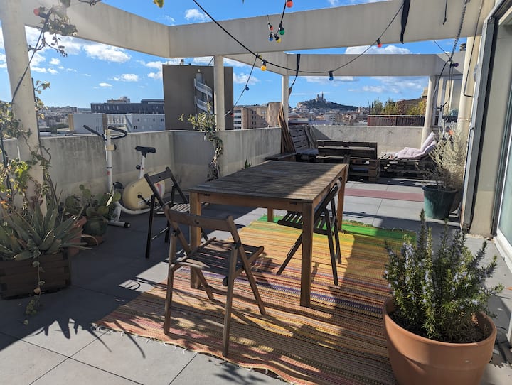 Appartement Avec Grande Terrasse Marseille Centre - Marseille