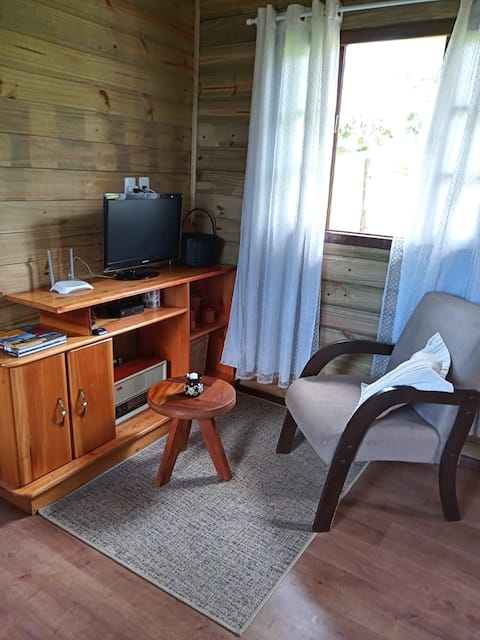 Imóvel de sucesso: Cabana do Sitio Fuxico, come and see. em Paulo Lopes