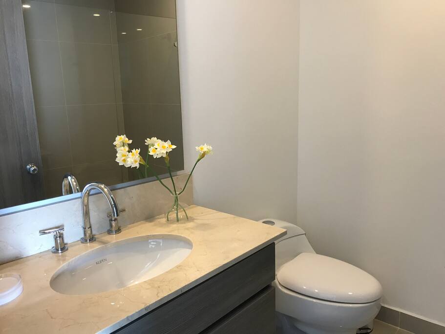 baño en la alcoba
