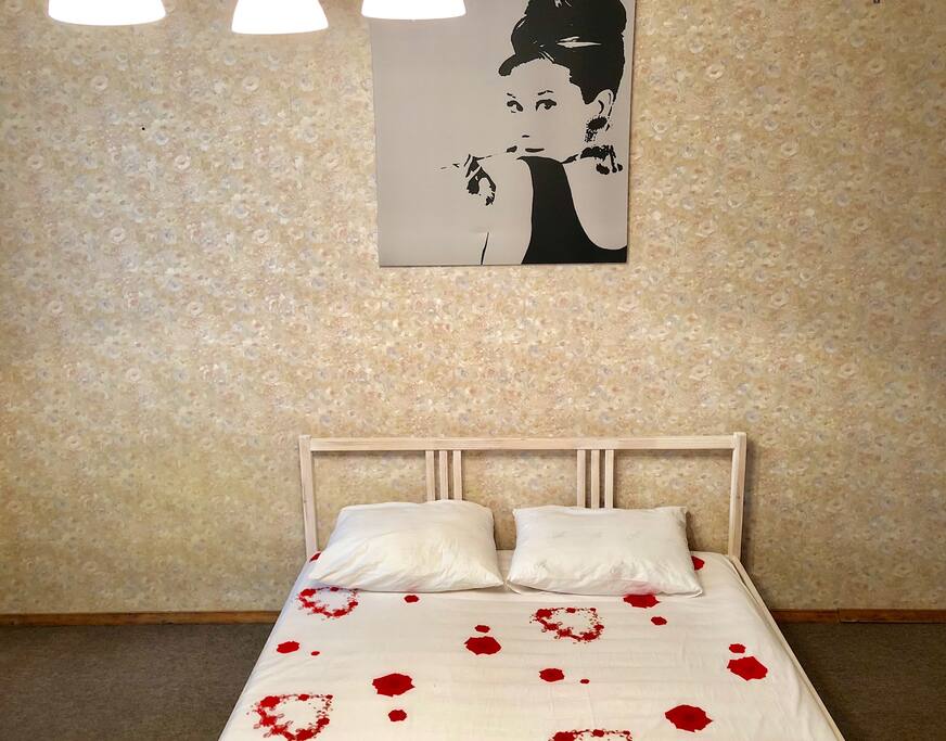 Queen-size bed