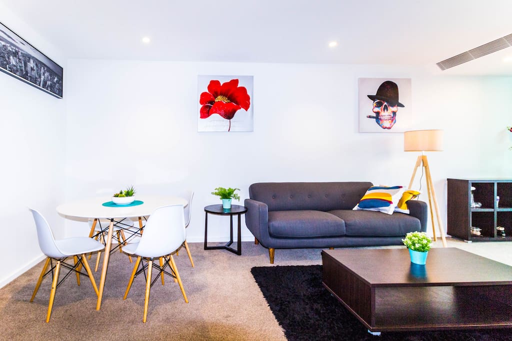 Dining Area - The lounge & dining area has been merged to reflect both functionalities