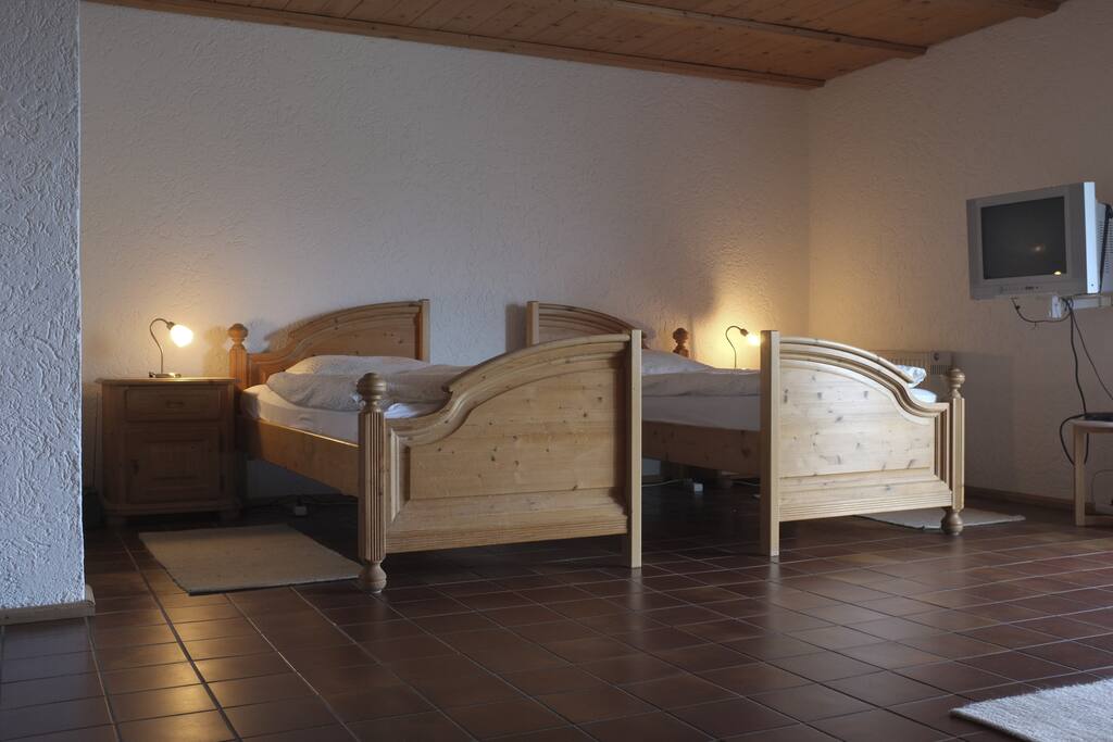 Doppelzimmer oder zwei Betten