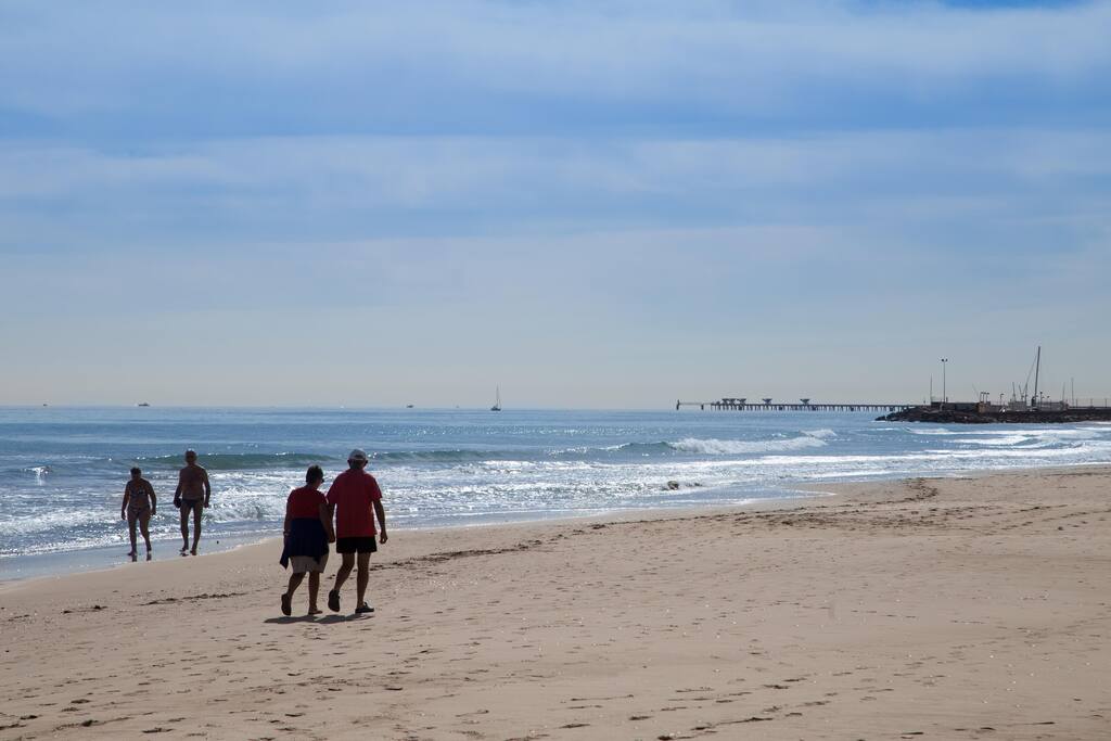 Canet's beach.
