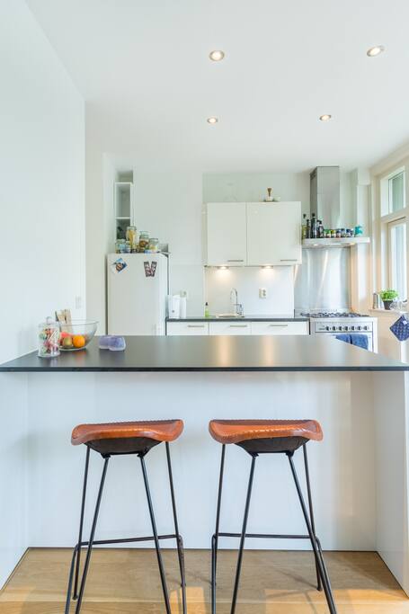 Bar stools for a nice breakfast
