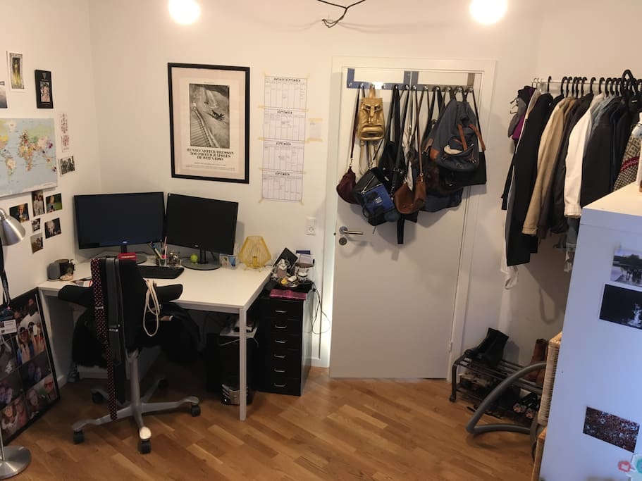 This is from inside the room.