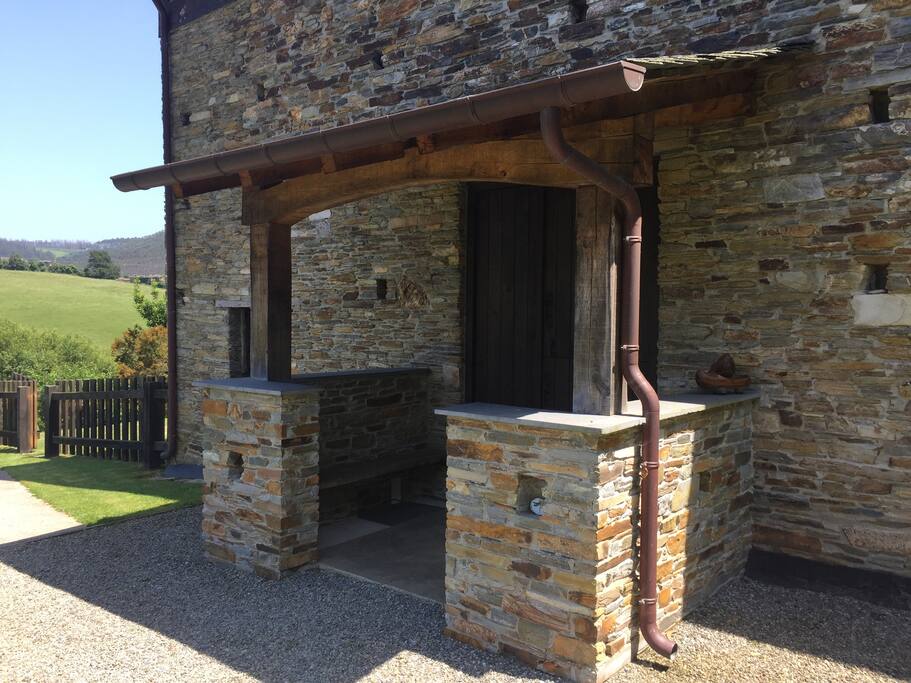 The front porch