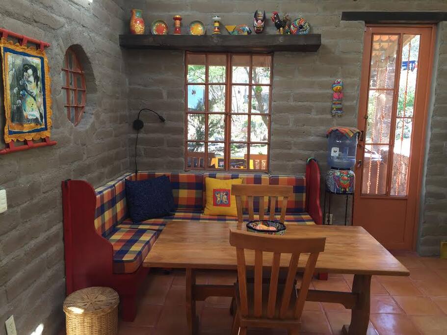 Cozy kitchen corner