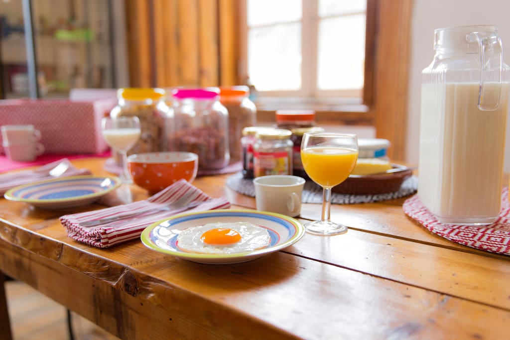 Breakfast is included