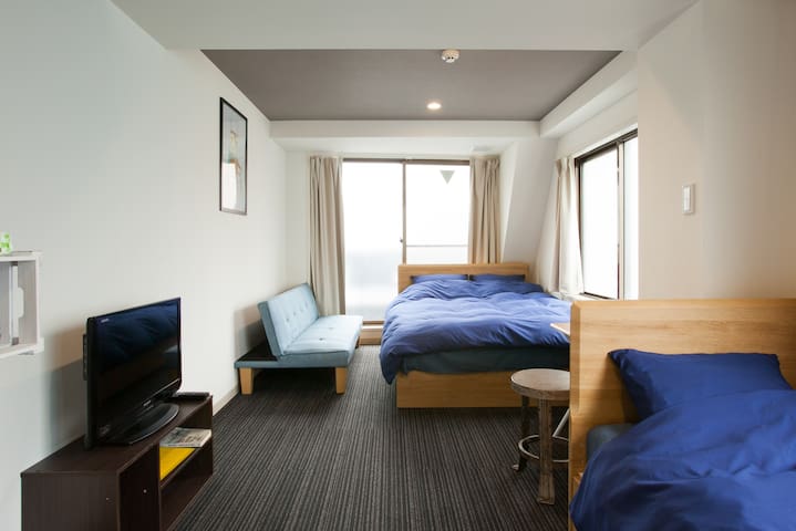 #701Asakusa Kuramae/2min walk/PrivateMordern Room