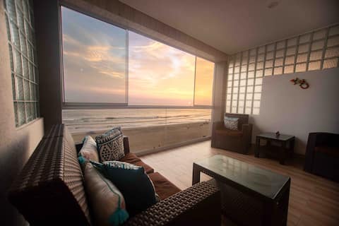 Beautiful beachfront apartment