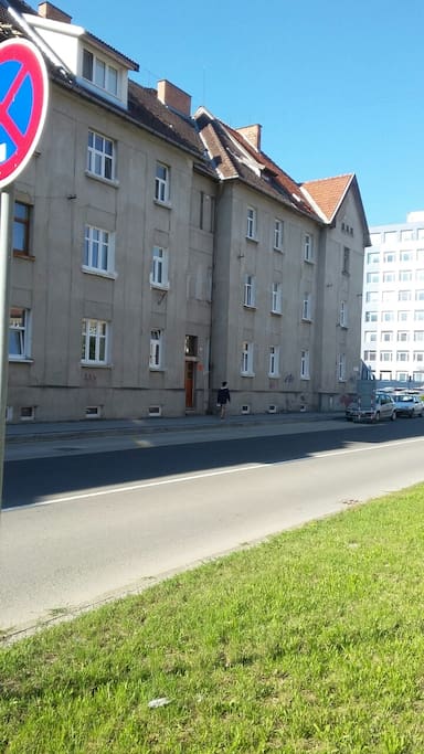 Just 200m from the technical university.
