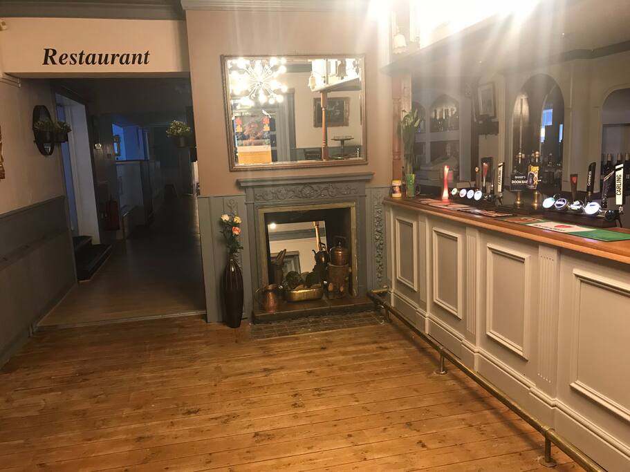 Our recently renovated bar area.