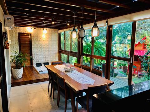 Luxury house 10 persons in big chã with Jacuzzi!