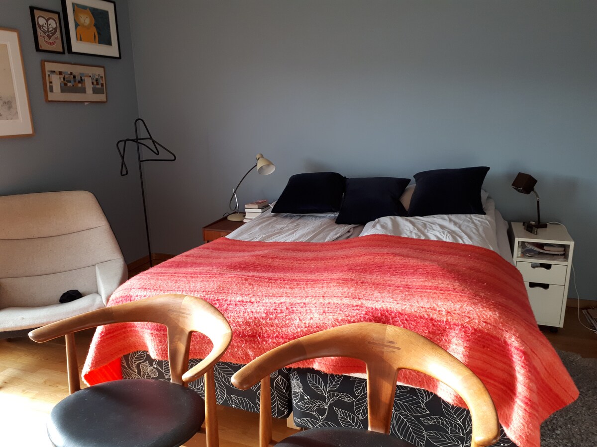 特大双人床卧室 