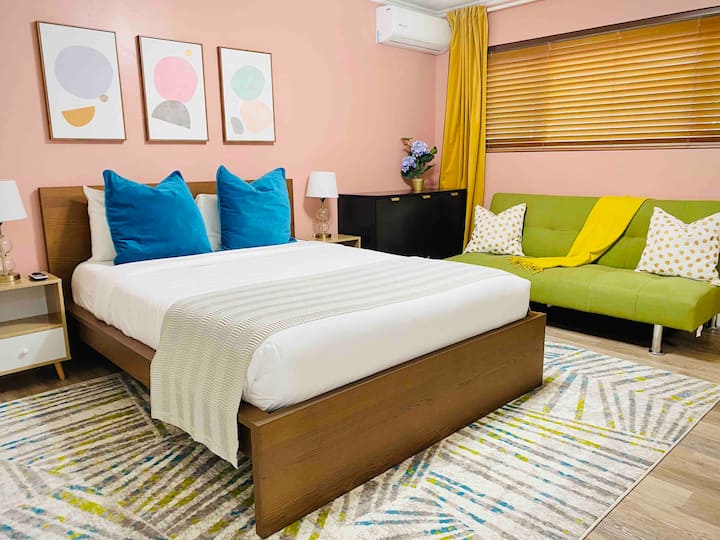 Spálňa 2 „Lime ₹“ s rozkladacou pohovkou