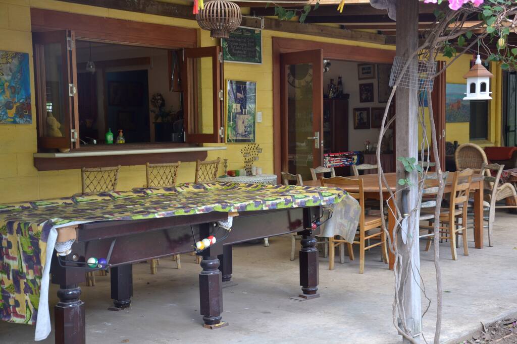 Back veranda