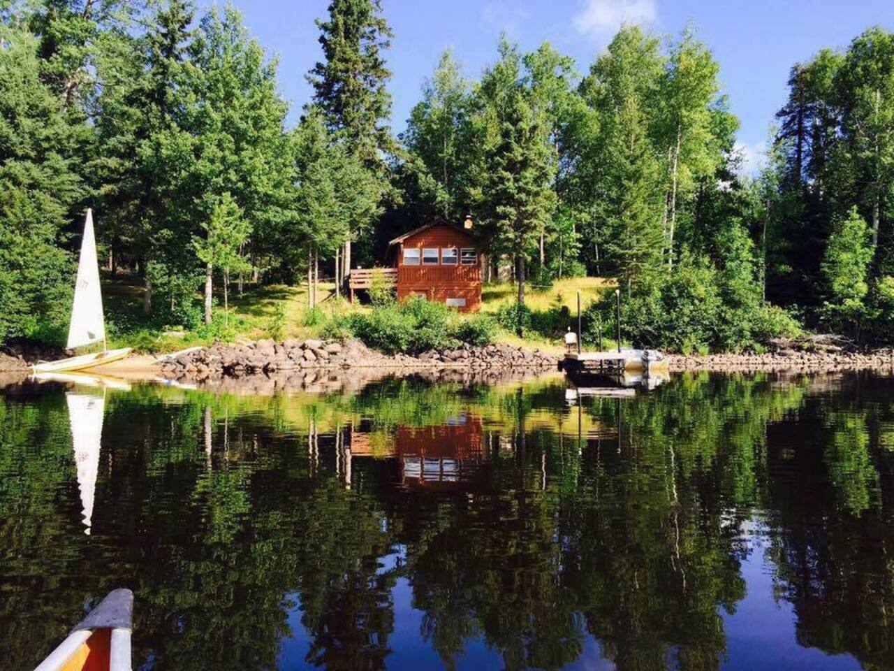 Log Cabins On Bwca Wilderness Lake Cabins For Rent In Fall Lake