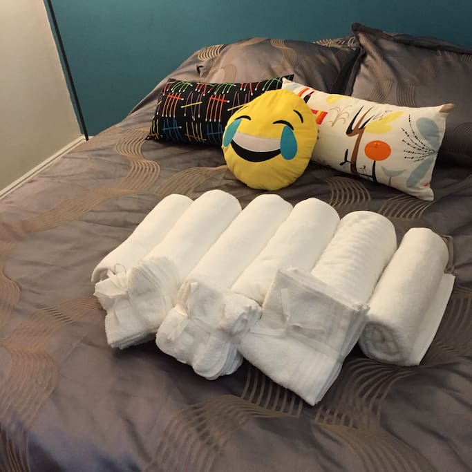 Fresh Clean Towels!!! Ahhh...