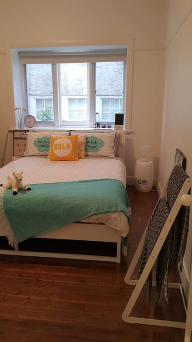Spacious bedroom