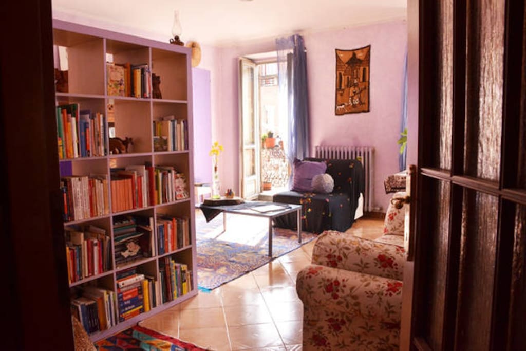 la stanza e i libri