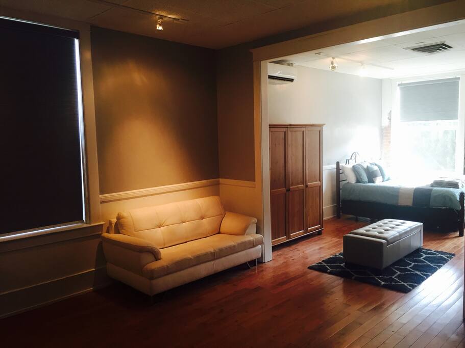 Comfortable love seat for lounging