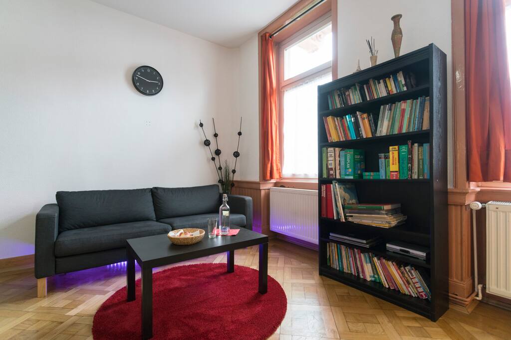 Comfortable area: Relax and have a fresh glass of water