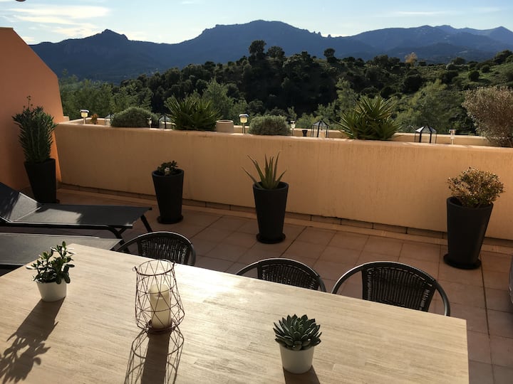 Domaine Privé : Grand 2. P Avec Vue Sur L'estérel - Mandelieu-La Napoule