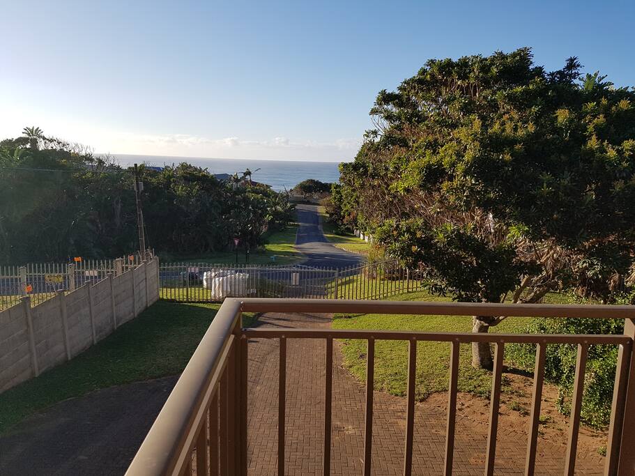 View from balcony