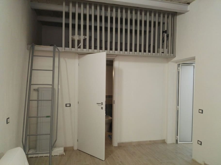 Soppalco con 2 letti singoli
