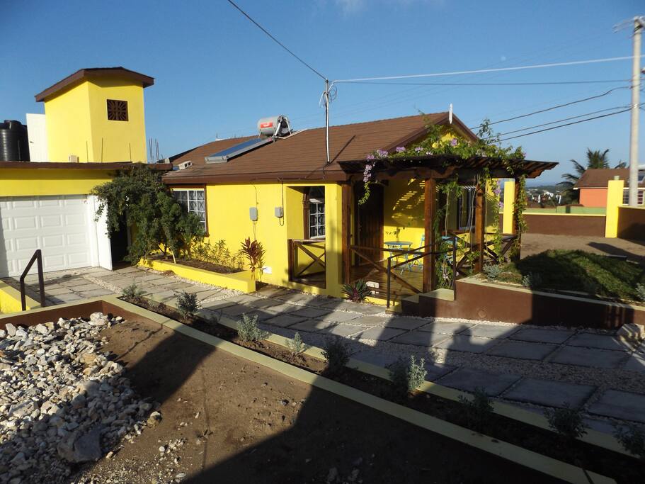what the home looks like from the street