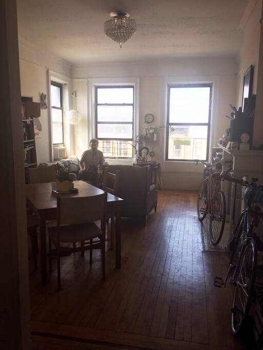 Living + dining rooms (from front entrance)