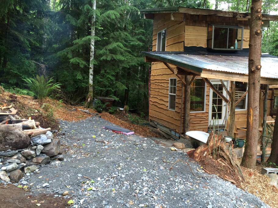 Angle view Showing Fireplace Terrace.