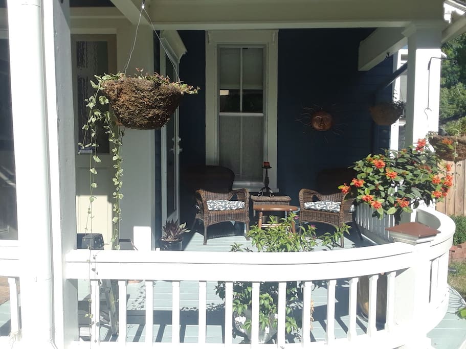 Our lovely front porch.
