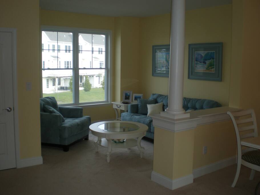 Living room. Perfect for curling up with a book