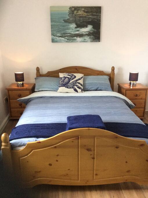 Comfortable double bed