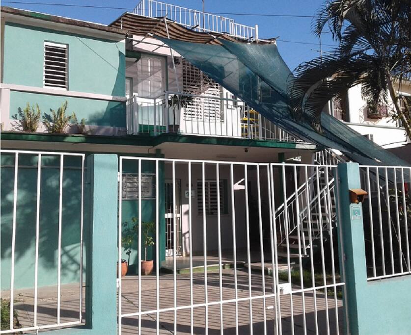 Frente de la casa