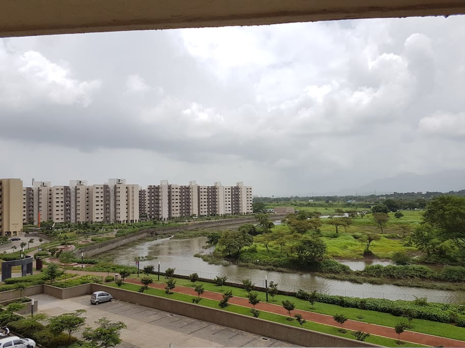 That's the bedroom view!