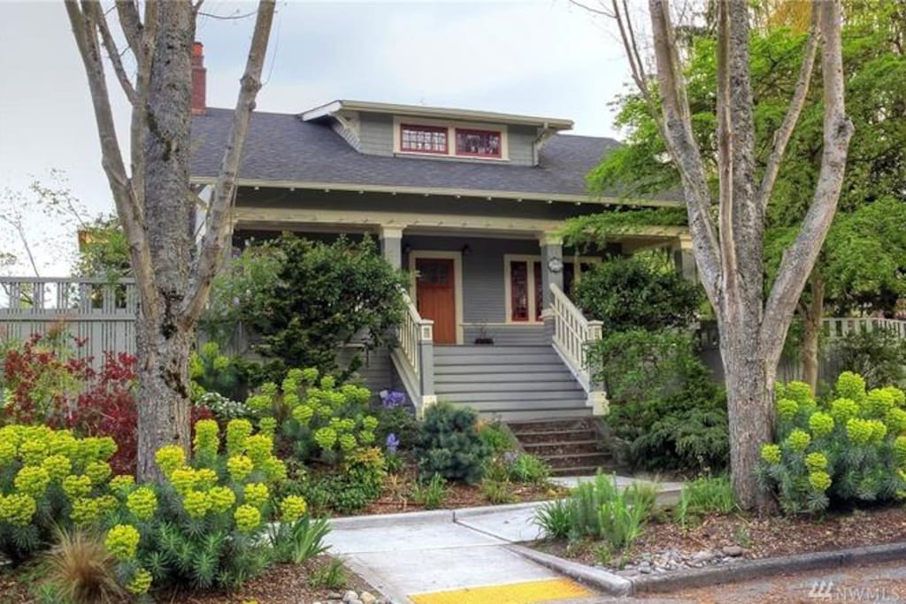 106 year old Craftsman home