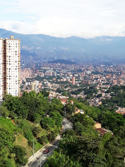 Panorama de la ciudad de Medellín