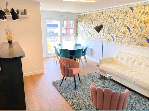 4BR with secured parking at Pleyel