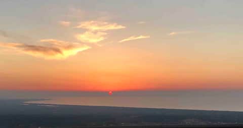 Terrace overlooking the gulf