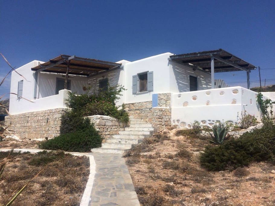 The whole house, "appartment with amazing aegean vew" "room with a vew"