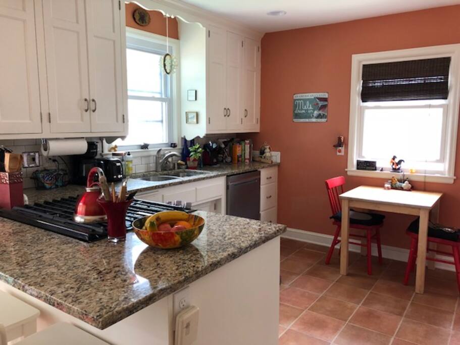 Newly remodeled kitchen