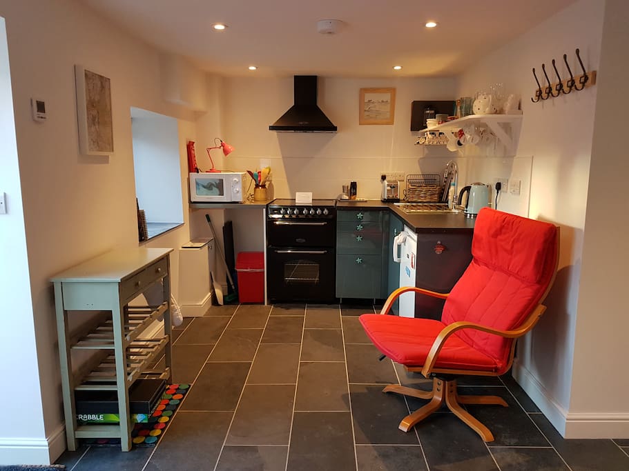 Practical kitchen area