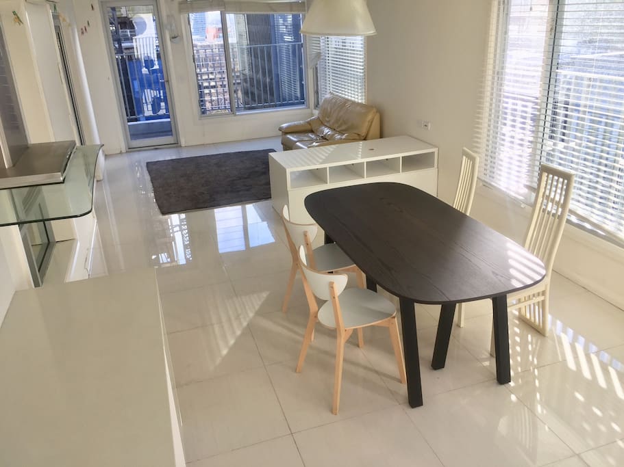 Upstairs living area