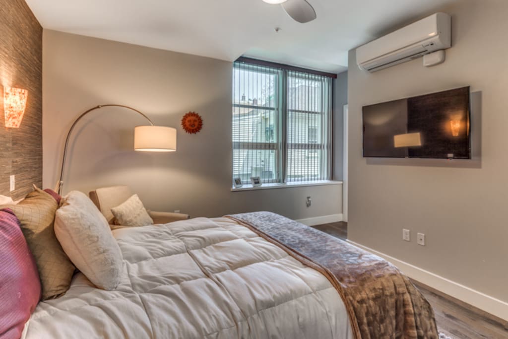 Room is equipped with WiFi, cable with HBO and its own heating/AC system.