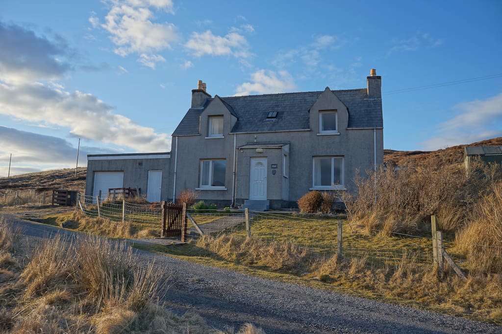 View of the front of the house