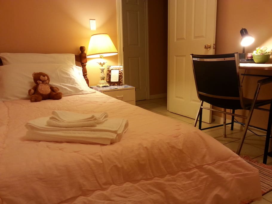 Single room with attached bath