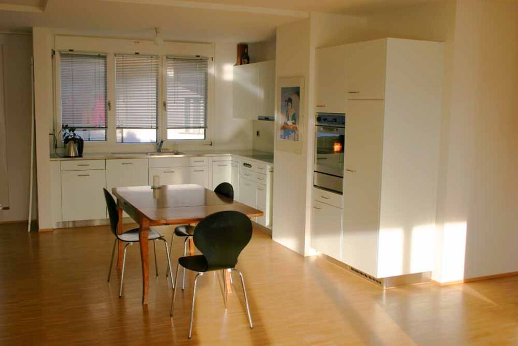 Fully equipped kitchen